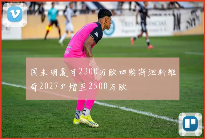 国米明夏可2300万欧回购斯坦科维奇2027年增至2500万欧